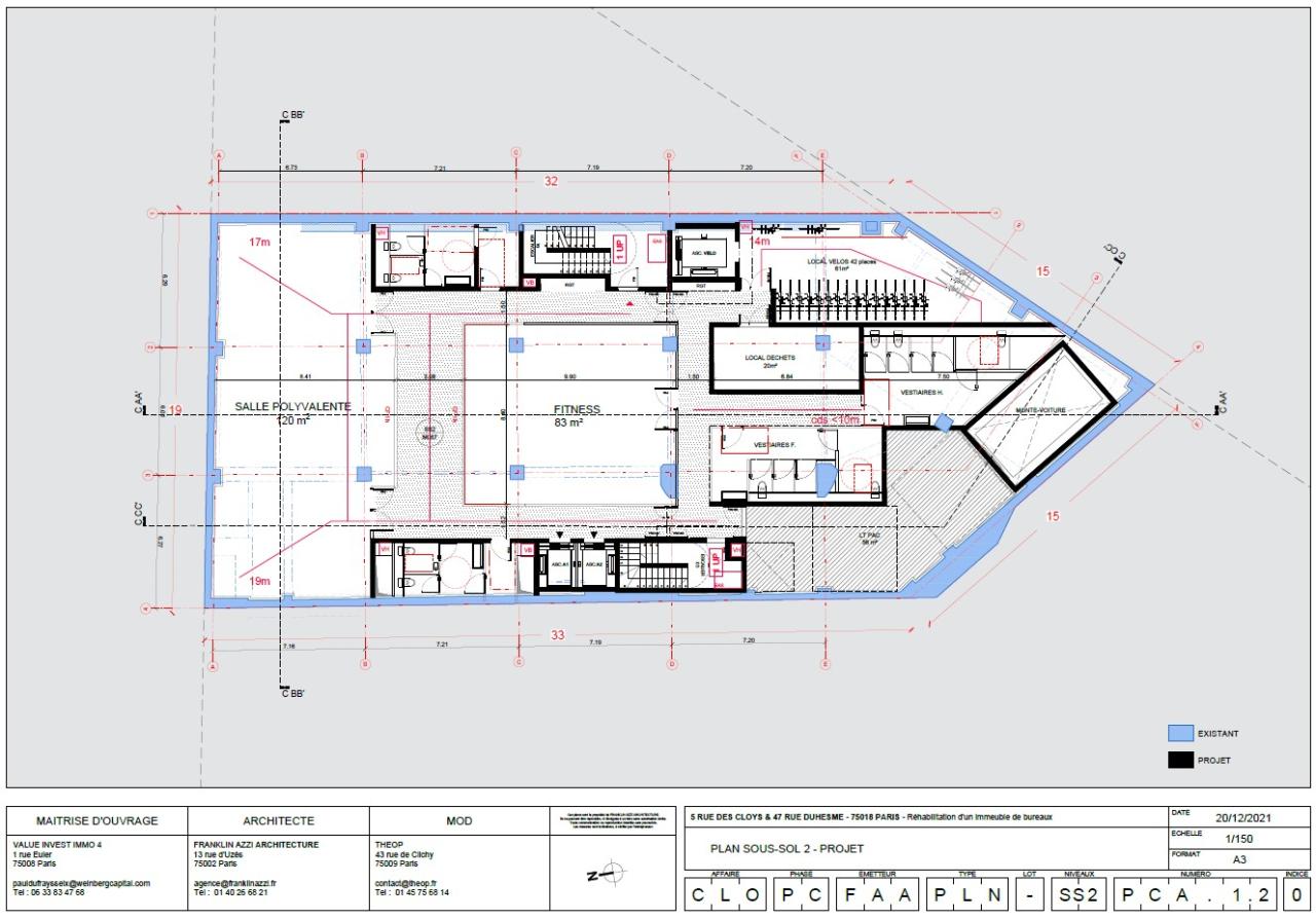 Bureau Paris 3710m² Location bureau Paris OLBUR2107091 52